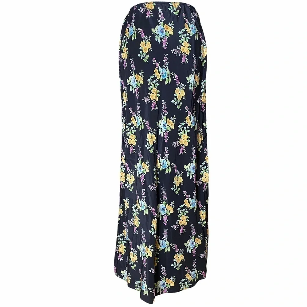 NWT Boston Proper Silk Maxi Skirt. Size 10
